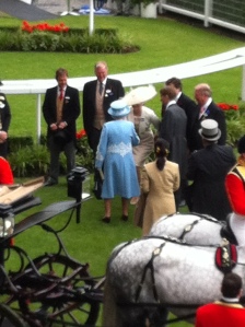 HM in the Parade Ring